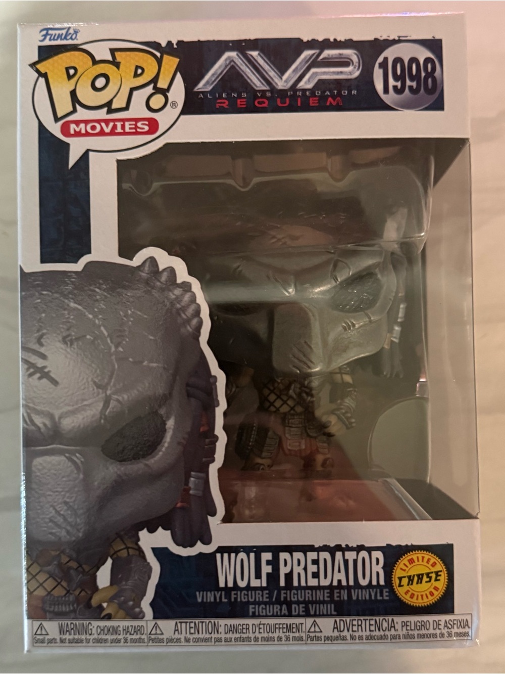 Funko Pop! Movies Wolf Predator Vinyl Figure - Gray